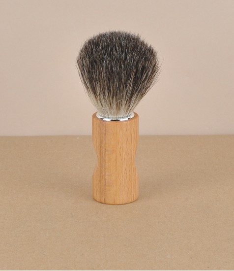 Swedish shaving brush, beech & badger 