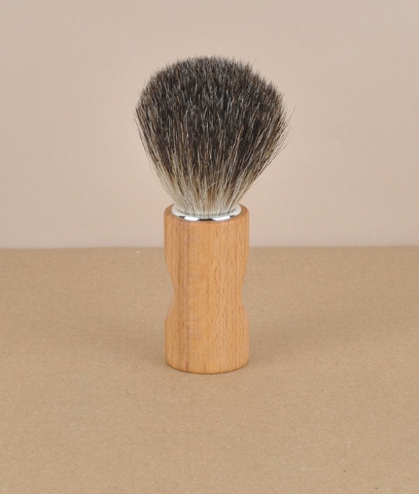 Swedish shaving brush, beech & badger 