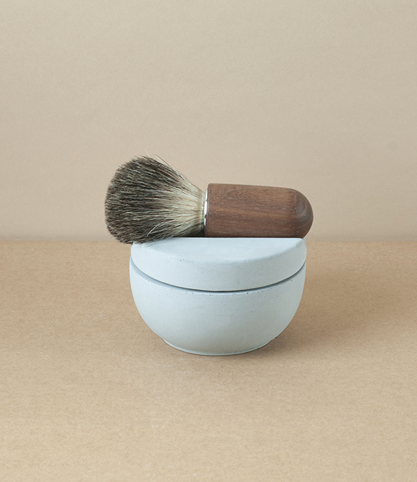 Swedish Shaving Brush, Walnut & Badger