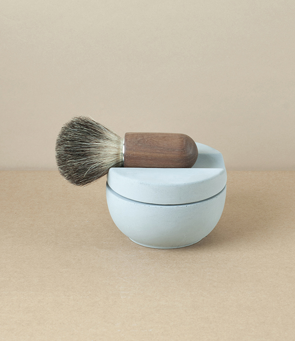Swedish Shaving Brush, Walnut & Badger