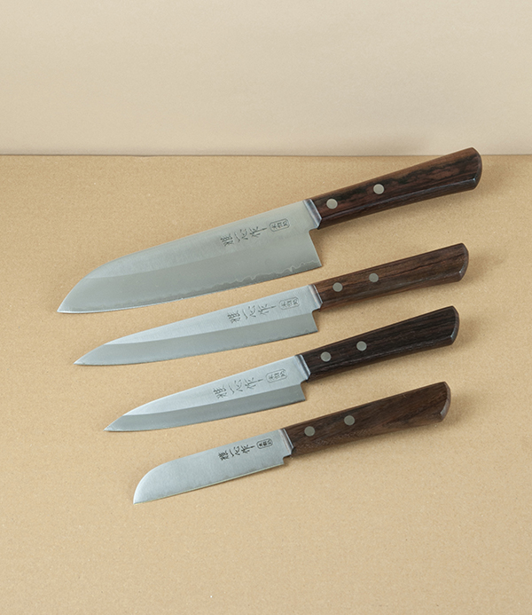 Miyabi Isshin Utility Knife with Rosewood Handle, 12cm