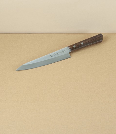 Miyabi Isshin Utility Knife with Rosewood Handle, 15cm
