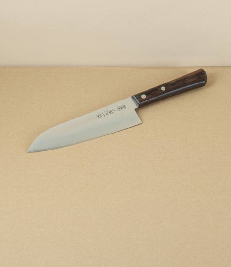 Miyabi Isshin Santoku Knife with Rosewood Handle, 17cm