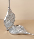 Italian Stovetop Pizzelle & Cone Iron with Wooden Handle