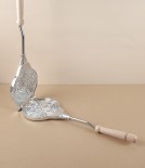 Italian Stovetop Pizzelle & Cone Iron with Wooden Handle