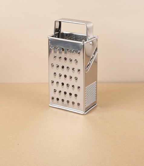 Italian Universal Box Grater, Stainless Steel, Small