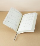 Italian 2027 Daily Diary with Elastic, A5, Yellow