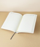 Italian 2027 Daily Diary with Elastic, A5, Blue