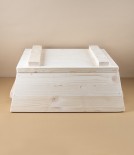 Italian Bread & Pasta Kneading Tank or 'Madia', Pine Wood