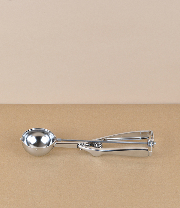 Italian stainless steel ice-cream scoop