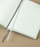 Italian notebook with elastic, A5, Lined, Black