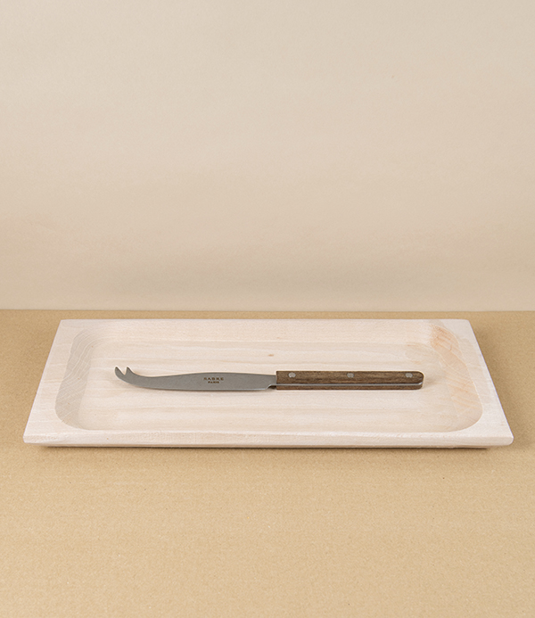 Rectangular Polenta Dish or Appetizer Tray, Beechwood