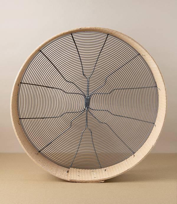 Bent Wood & Steel Garden Riddle or Sieve, 38cm
