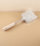 Italian Stovetop Toaster with Wooden Handle