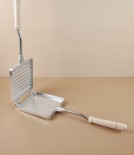 Italian Stovetop Toaster with Wooden Handle