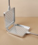 Italian Stovetop Toaster with Wooden Handle