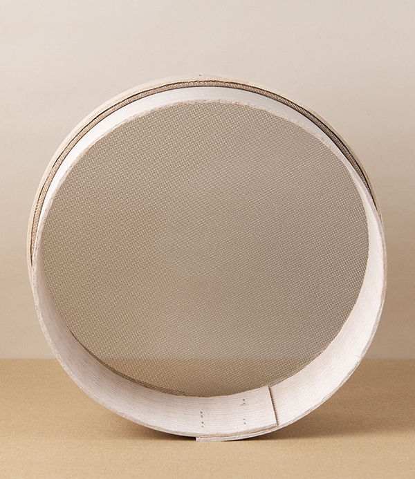 Bent Wood & Mesh Sifter or Sieve, 24cm