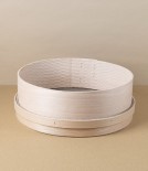 Bent Wood & Mesh Sifter or Sieve, 24cm