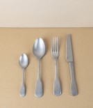 Italian Stainless Steel Four Piece Place Setting