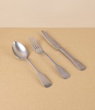 Italian Stainless Steel Dessert Fork, 188mm