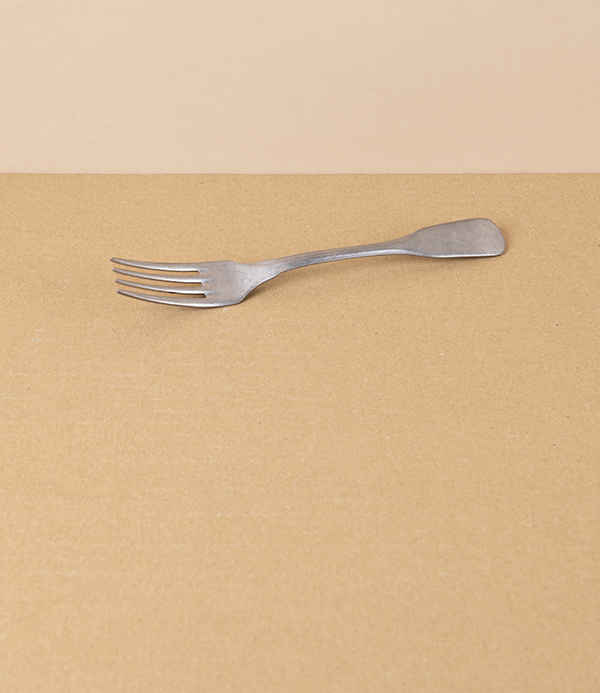 Italian Stainless Steel Dessert Fork, 188mm