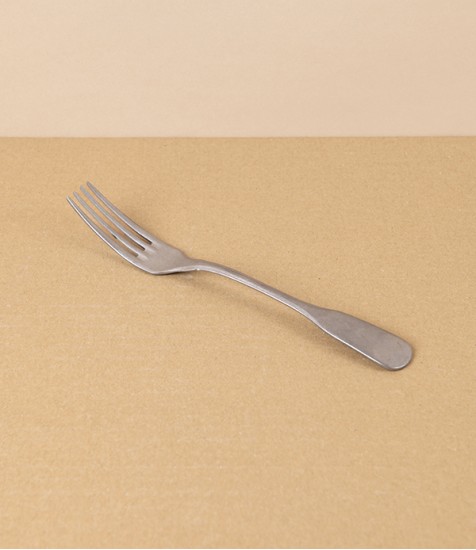Italian Stainless Steel Dessert Fork, 188mm