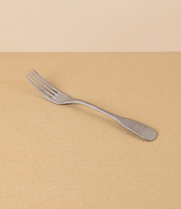 Italian Stainless Steel Dessert Fork, 188mm