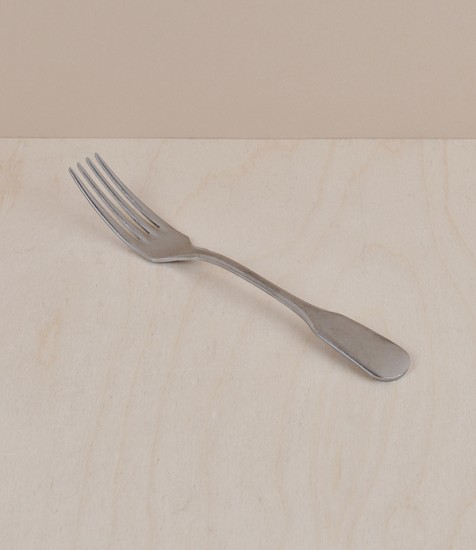 Italian stainless steel dessert fork, 188mm