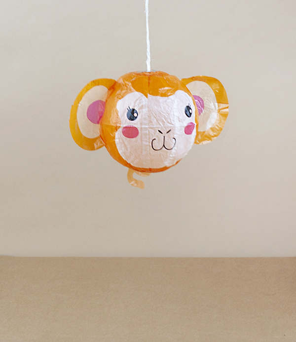 Japanese paper balloon, Monkey