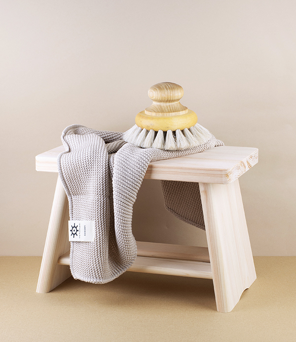 Hinoki Cypress Bath Stool
