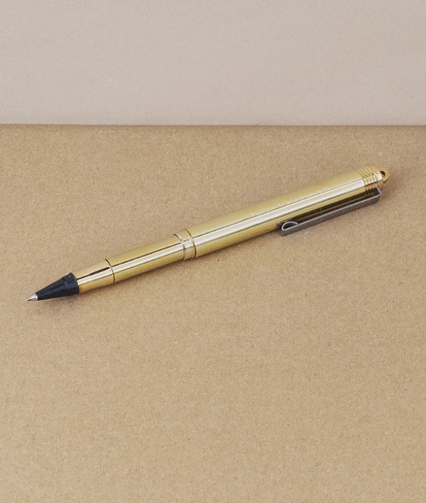 Japanese solid brass rollerball pen