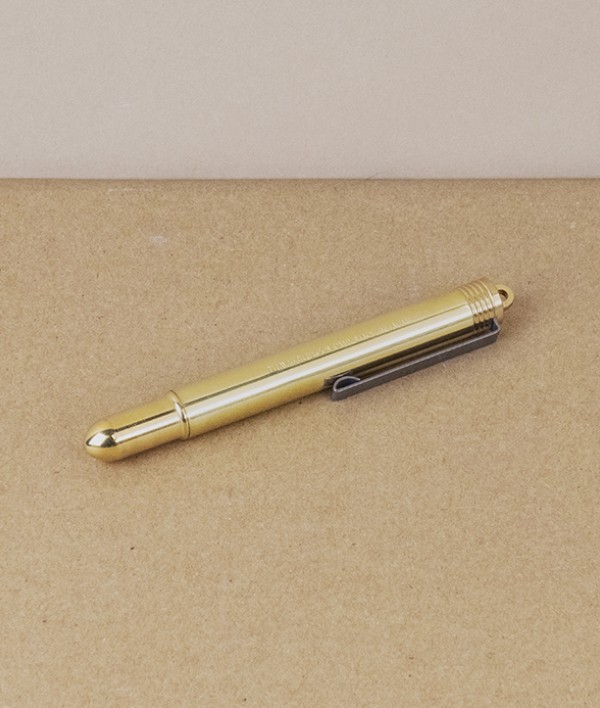 Japanese solid brass fountain pen