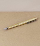 Japanese solid brass fountain pen