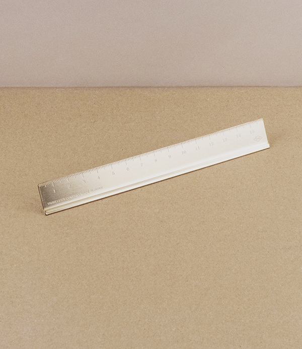 Japanese Brass Ruler, 15cm