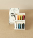 Japanese Rice Wax Small Candles, Earth Colours