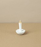 Japanese Rice Wax Small Candles, White