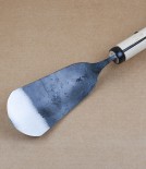 Forged trowel, carbon steel & white oak