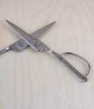 Japanese stainless steel kitchen scissors