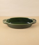 Japanese Ceramic Oval Baking Dish