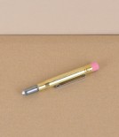 Japanese pocket pencil, brass