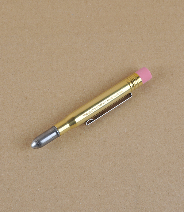 Japanese pocket pencil, brass