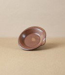 Japanese Porcelain Spoon Rest, Brown