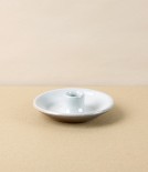 Joseph Bull Stoneware Candle Holder, Ash & Salt Glaze