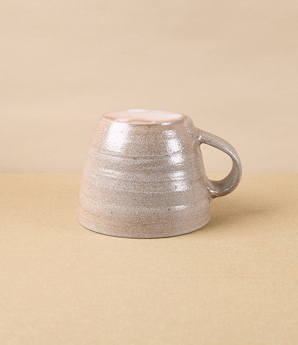 Joseph Bull Stoneware Cup, Tenmoku & Salt Glaze