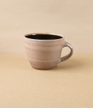 Joseph Bull Stoneware Cup, Tenmoku & Salt Glaze