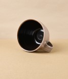 Joseph Bull Stoneware Cup, Tenmoku & Salt Glaze