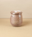 Joseph Bull Lidded Stoneware Jar, Salt Glaze