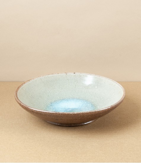 Joseph Bull Stoneware Pasta Dish, Ash & Salt Glaze