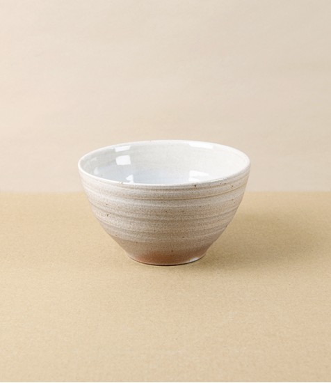 Joseph Bull Stoneware Small Bowl, Ash & Salt Glaze