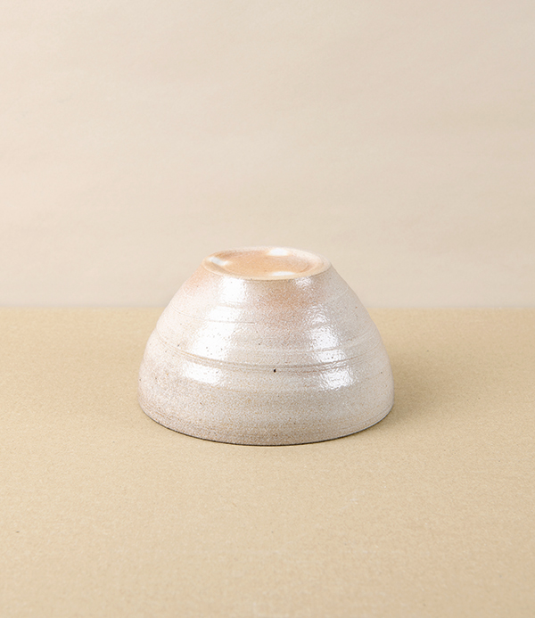 Joseph Bull Stoneware Small Bowl, Tenmoku & Salt Glaze